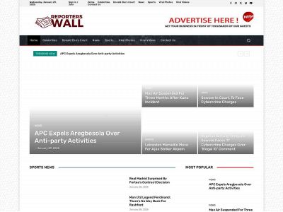 reporterswall.com snapshot