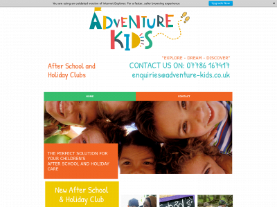 adventure-kids.co.uk snapshot