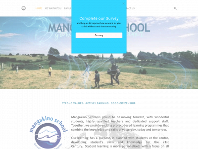 www.mangakino.school.nz snapshot