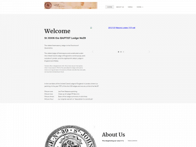 stjohnthebaptistlodgeno39.org.uk snapshot