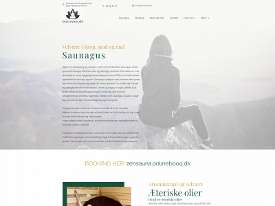 zensauna.dk snapshot