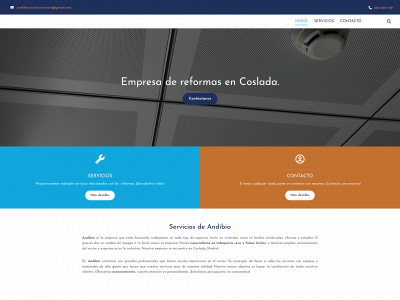 www.andibiaconstrucciones.es snapshot