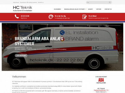 hcteknik.dk snapshot