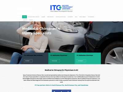 injurytreatmentcentersofkc.com snapshot