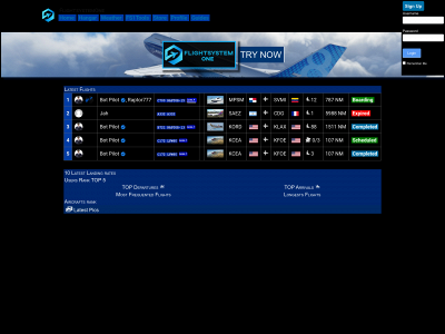 fslivepassengers.com snapshot