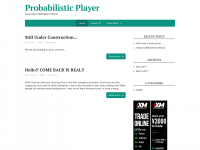 probabilisticplayer.com snapshot