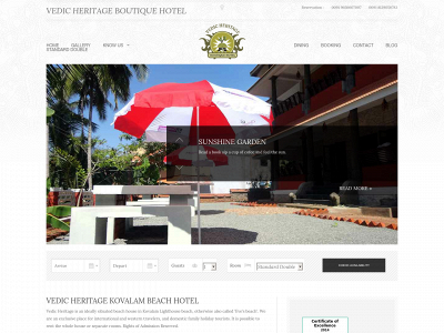 vedicheritage.net snapshot