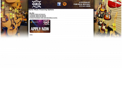 marlermusiccenter.com snapshot