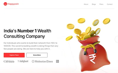 happycoin.in snapshot