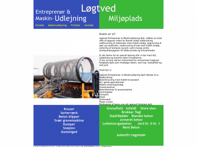 loegtved-entreprenoer-maskinudlejning.dk snapshot