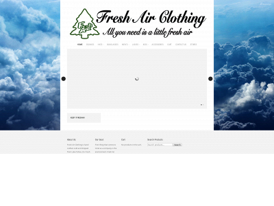 freshairclothing.com snapshot