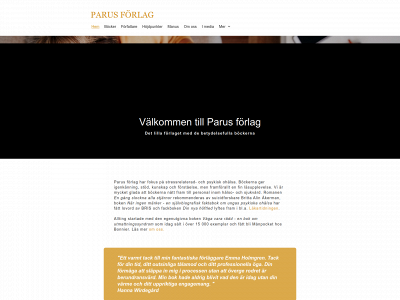parusforlag.se snapshot