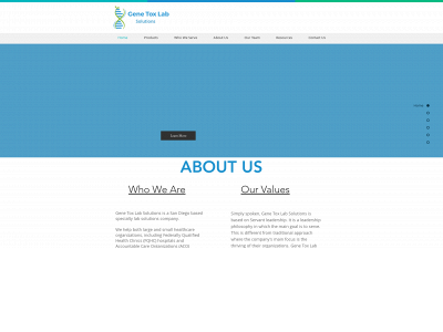 genetoxlabsolutions.com snapshot
