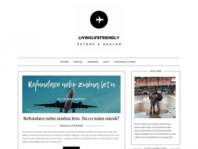 livinglifefriendly.com snapshot
