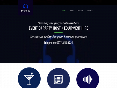 event-dj.co.uk snapshot