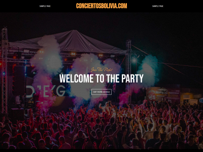 conciertosbolivia.com snapshot