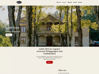 lyddegard.se snapshot