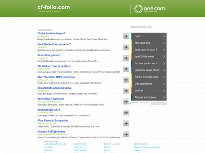 cf-folio.com snapshot