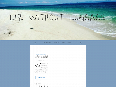 lizwithoutluggage.com snapshot