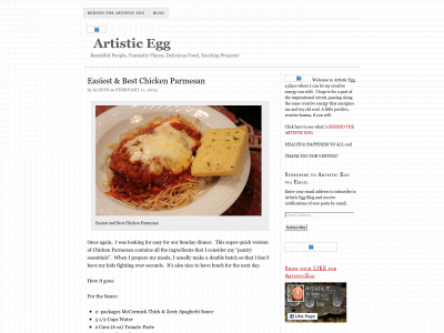 artisticegg.com snapshot
