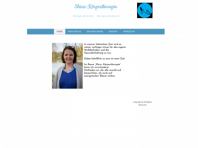 shira-koerpertherapie.com snapshot