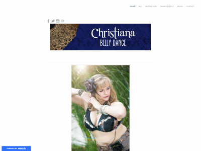 www.christianabellydance.com snapshot