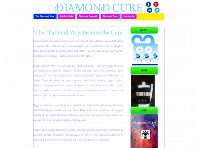 diamondcure.co.uk snapshot