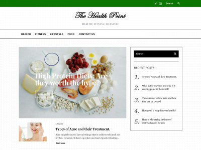 thehealthpoint.co snapshot