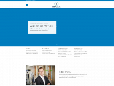 sge-technik.de snapshot