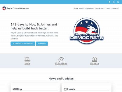 paynecountydemocrats.org snapshot