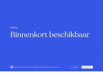 benjaminvanderlande.com snapshot