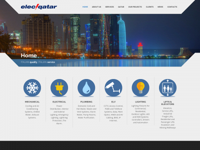 elec-qatar.com snapshot