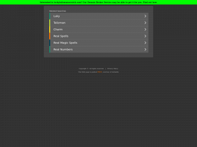 luckytalismanscratch.com snapshot