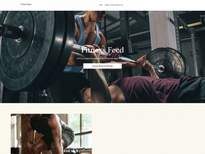 fitness-feed.com snapshot