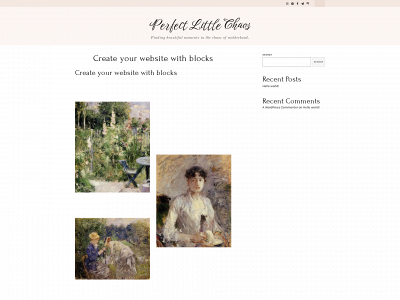 perfectlittlechaos.com snapshot