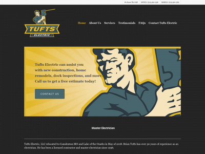 tuftselectric.com snapshot