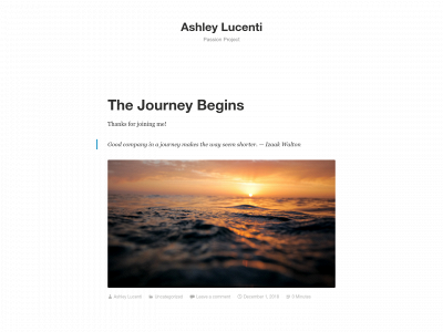 ashleylucenti.com snapshot