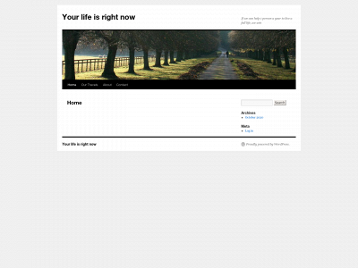 fromnowtotheend.com snapshot