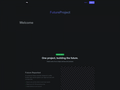 futureproject.net snapshot