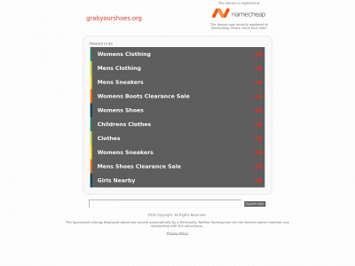 grabyourshoes.org snapshot