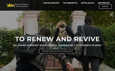 rittonfoundation.org snapshot