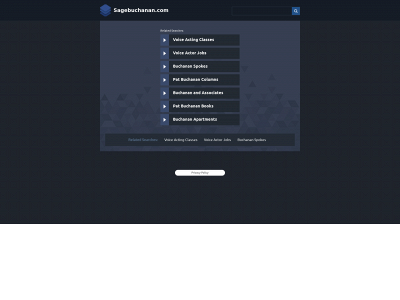 sagebuchanan.com snapshot