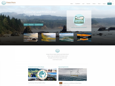 oregonshores.org snapshot