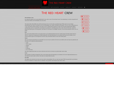 theredheartcrew.be snapshot