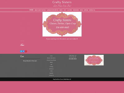 craftysistersnc.com snapshot