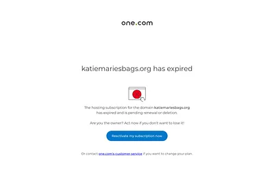 katiemariesbags.org snapshot