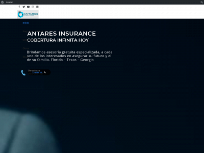 antaresinsuranceus.com snapshot