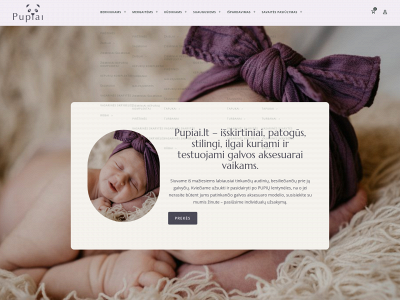 pupiai.lt snapshot
