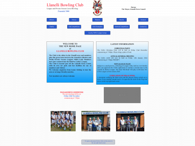 llanellibowlingclub.org snapshot