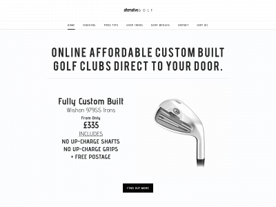 www.alternativegolf.co.uk snapshot